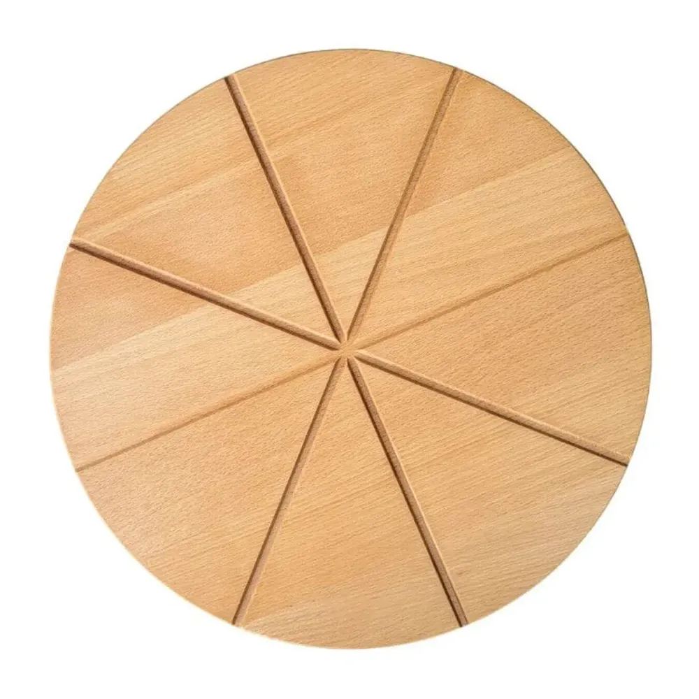Round Pizza Board – Beech — photo 1